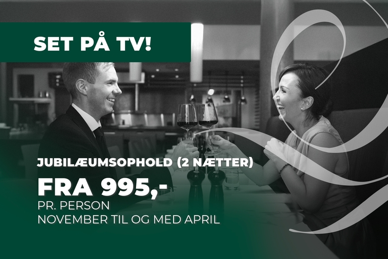 Book 35-års jubilæumsophold hos Danske Hoteller A/S