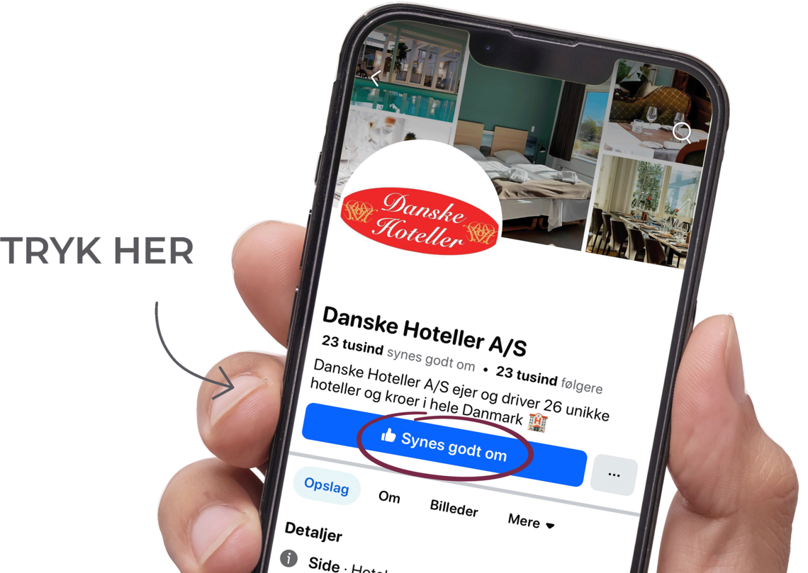facebook danske hoteller A/S