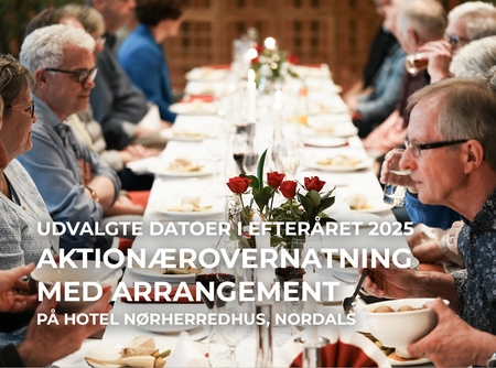 Aktionærovernatning på Hotel Nørherredhus, Als