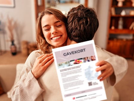 Gavekort på valgfrit beløb