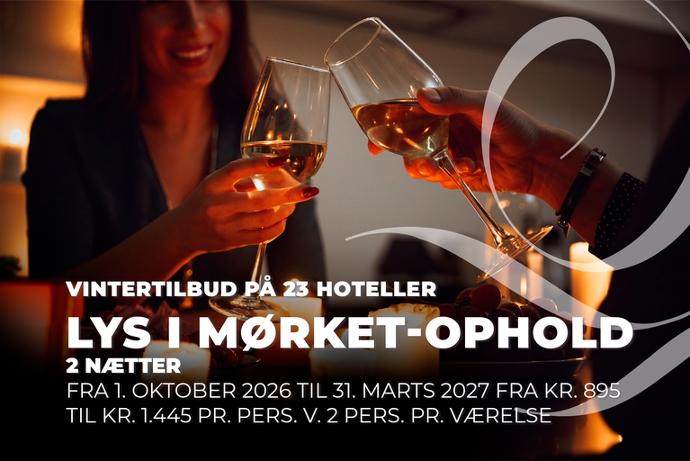 Lys I Mørket-ophold hos Danske Hoteller A/S