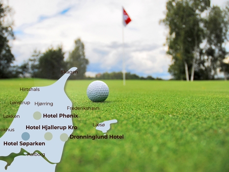 Spil golf på Toppen af Danmark
