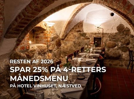 Restaurant Vinhuskælderen aktionærtilbud
