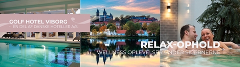 Relax-ophold på skønne Golf Hotel Viborg - en del af Danske Hoteller A/S