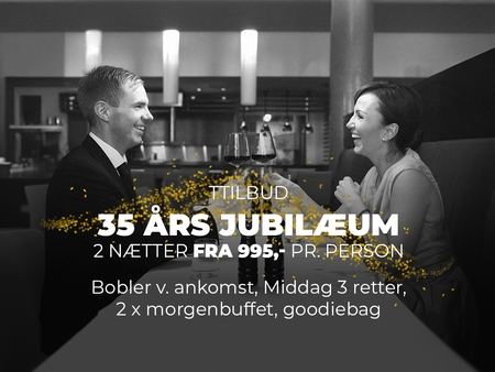 Giv et jubilæumsophold som julegave