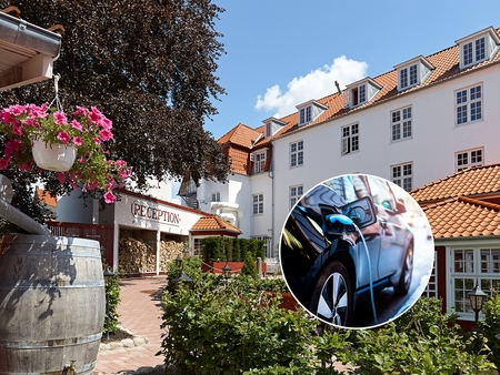 Ladestander på Hotel Kirstine, Næstved