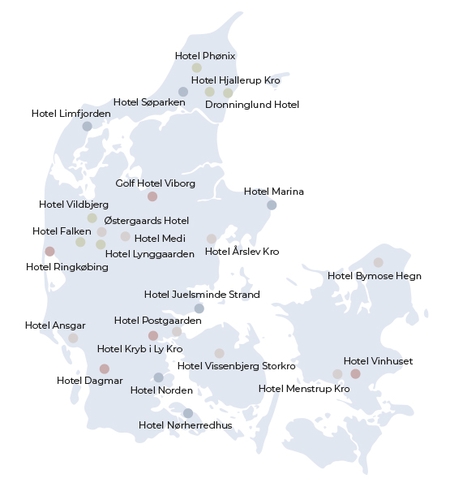 Danske Hoteller A/S er dansk hotelkoncern med 25 hoteller