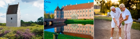 Book Golfophold på toppen af Danmark