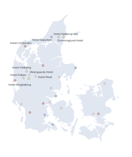 Danmarkskort årstidensophold