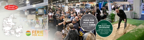 Besøg Danske Hoteller A/S' stand på feriemessen "Ferie For Alle" i Herning Messecenter