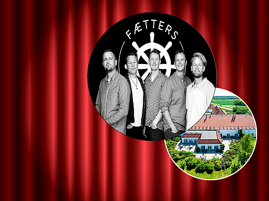 Oplev Fætters med et koncertophold på Hotel Søparken i Aabybro